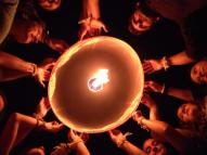 Sending intentions into the sky